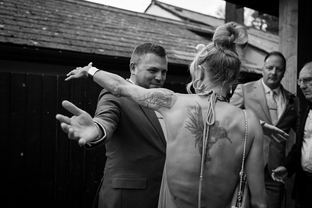 Relaxed Fun Wedding Photography at The Barn at Tea Green 25