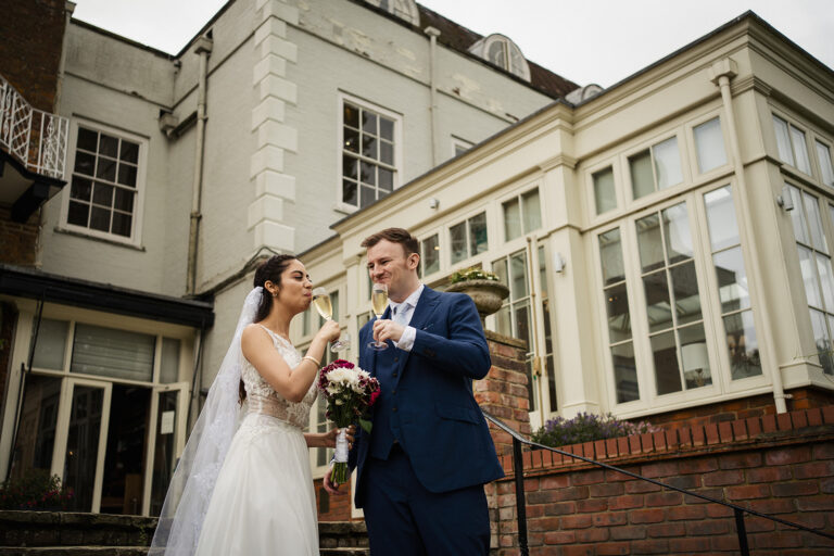 Wedding at St Albans Register Office & St Michael’s Manor, St Albans
