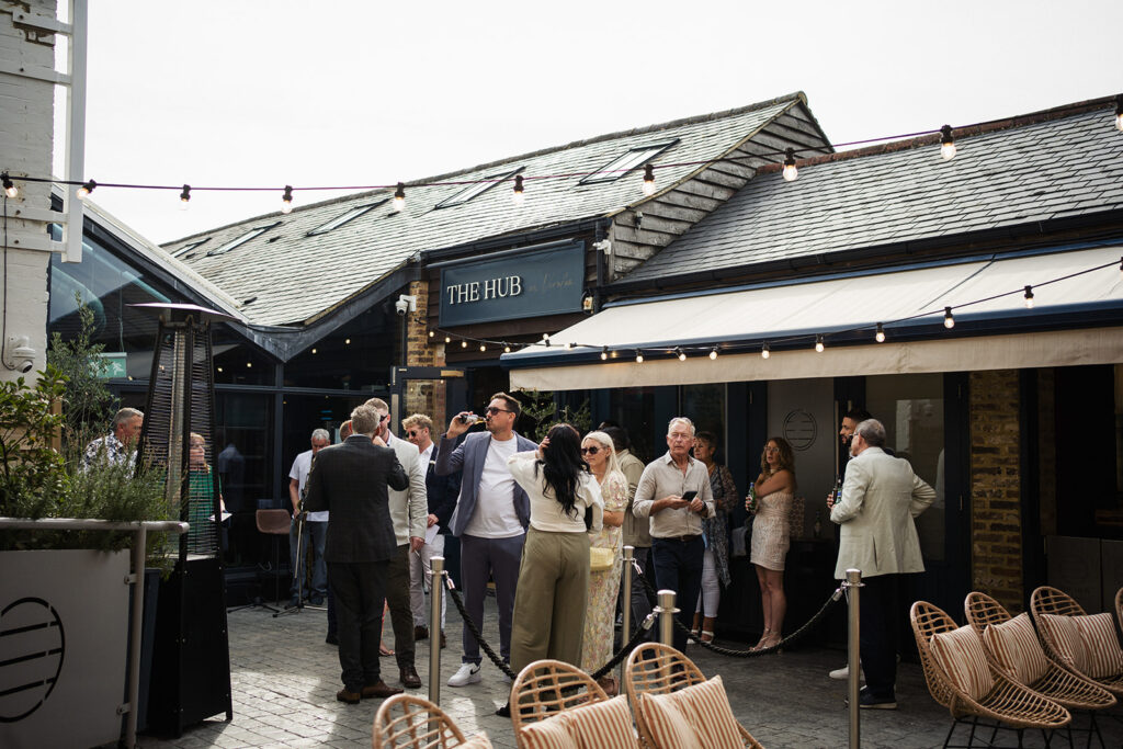A Joyful Summer Wedding at The Hub St Albans 1