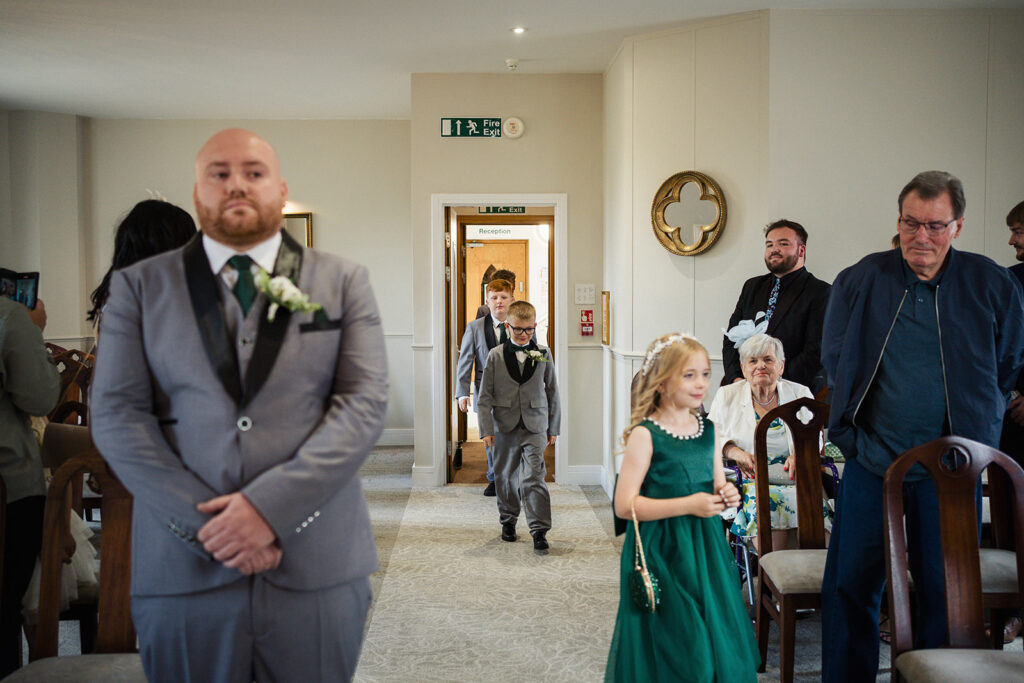 St Albans Register Office Wedding Family Focused Civil Ceremony in Hertfordshire 12